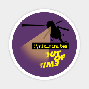 Six Minutes Season 5: Transparent Background Magnet